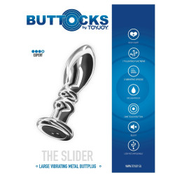 Buttocks TOYJOY Plug vibrant The Slider L 10 x 3.3cm